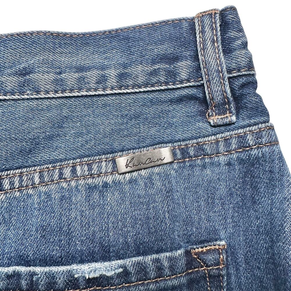 Kancan | Women | 90s Boyfriend Ultra High Rise Distressed Wide Leg Jeans | Sz 31 - Picture 9 of 13